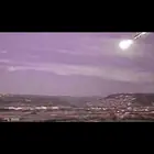 جسم مشتعل مجهول في سماء برشلونه