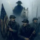 The Ghost of George Washington at the Battle of Gettysburg