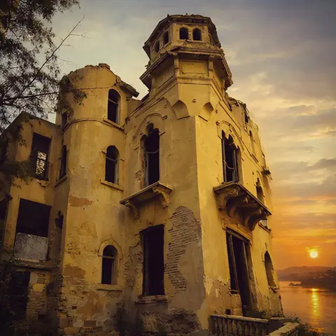 قصر الباشا في أسوان - مسكون بالجن أم ماذا ؟