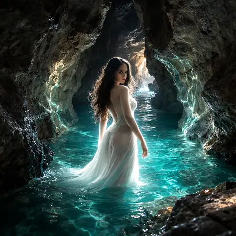 The Legend of the Enchanted Fairy in Wadi Shab