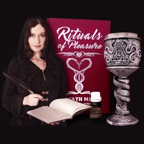 Rituals of Pleasures  كتاب طقوس اللذة -  يدور حول طقوس استحضار شياطين الشبق