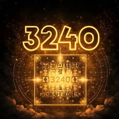 العدد 3240 في تكوين المربعات السحرية أو حساب الأوفاق