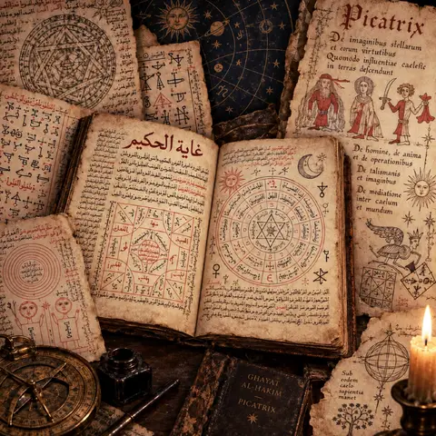 كتاب غاية الحكيم Picatrix