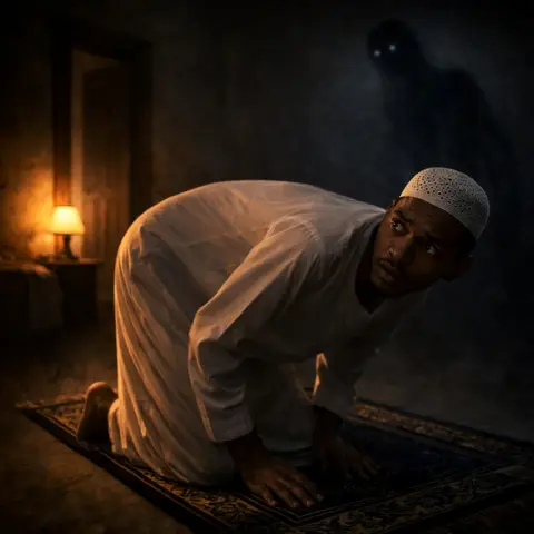 Something interrupted my prayer